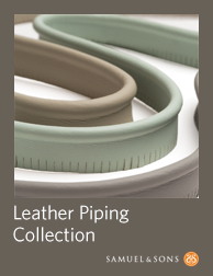 LEATHER PIPING SAMPLE BOOK